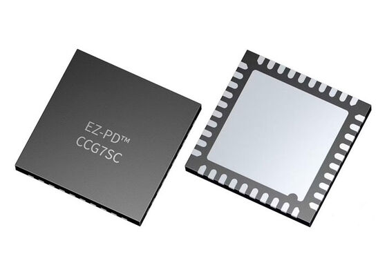 Chip Circuito Integrato CYPD7171-40LQXQ EZ-PD™ CCG7SC Controller Power Delivery USB-C Singola Porta VQFN-40