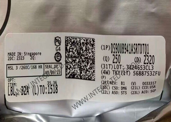 DS90UB941ASRTDTQ1 Chip di circuito integrato 2K DSI a FPD-Link III serializzatore