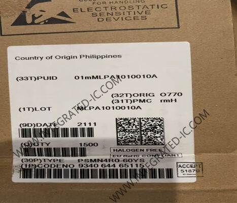 PSMN4R0-60YS 60V 74A 130W transistor MOSFET a canale N per applicazioni industriali e di telecomunicazione