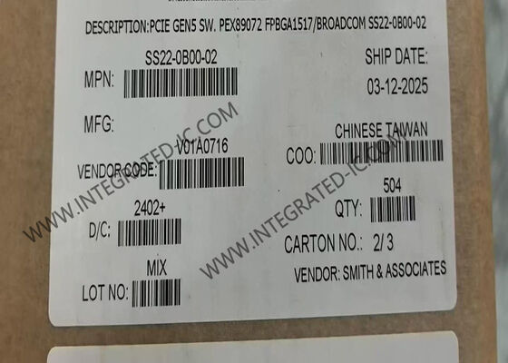 SS22-0B00-02 Chip di circuito integrato PCI Express Switch con supporto PCIe 5.0 a 72 corsie