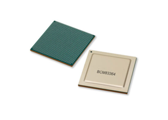 BCM83364 Ethernet IC Ultra Low Power Low-Latency Backplane Retimer E Gearbox PHY