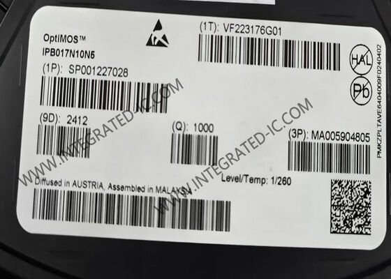 IPB017N10N5 Potenziamento MOSFET Transistor 100V 180A chip di circuito integrato