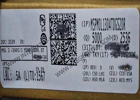 MSPM0L1304TDGS20R MCU a 32 bit con ARM Cortex-M0+ Core Microcontrollore a segnale misto ad altissima potenza a 32 MHz