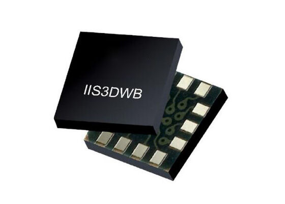 IIS3DWB Sensore IC Sensore di vibrazione digitale a 3 assi con larghezza di banda ultra larga, basso rumore e gamma di temperature estesa