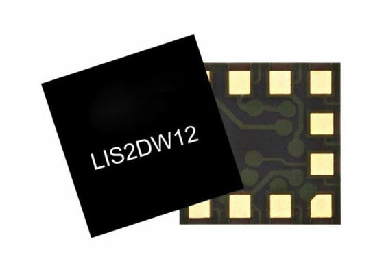 LIS2DW12 Sensore IC Accelerometro Lineare a 3 Assi con Consumo Ultrabasso, Elevata Resistenza agli Urti e Modalità Operative Multiple