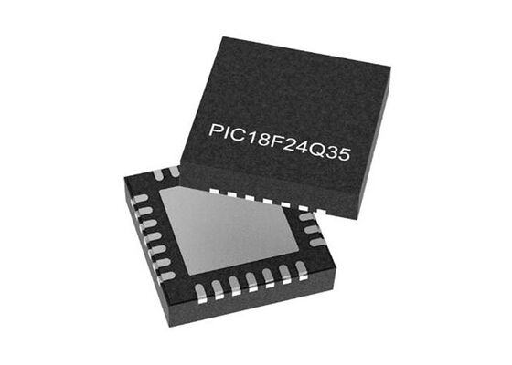 Microcontrollore PIC18F24Q35-I/3LW MCU 8-Bit 64MHz da 1.8V a 5.5V MCU per applicazioni di controllo analogico