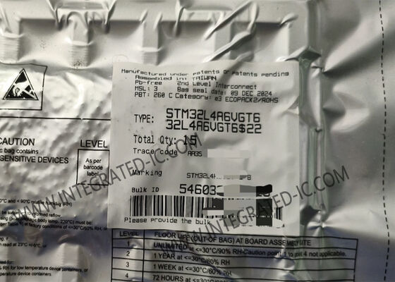 Il microcontroller del microcontroller MCU STM32L4A6VGT6 80MHz scheggia il singolo centro LQFP100