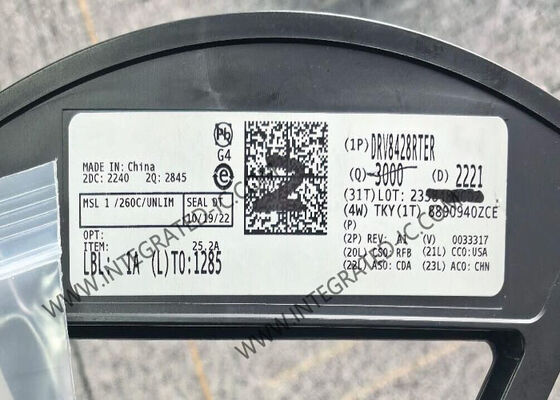 DRV8428RTER chip di circuito integrato 35V 1A Bipolar Stepper Motor Driver con 1/256 Microstepping