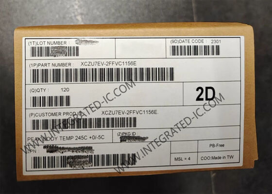XCZU7EV-2FFVC1156E Field Programmable Gate Array con 256KB di Memoria e 504K Celle Logiche SoC FPGA