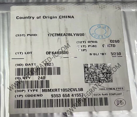 Microcontrollore MCU Chip ARM Cortex M7 Single Core MIMXRT1052CVL5B 528MHz