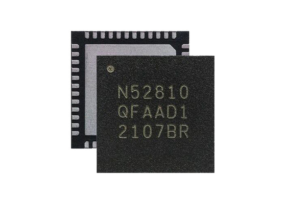 sistema di rendimento elevato rf di 4dBm BT IC NRF52810-QFAA-R sul chip 2.4GHz