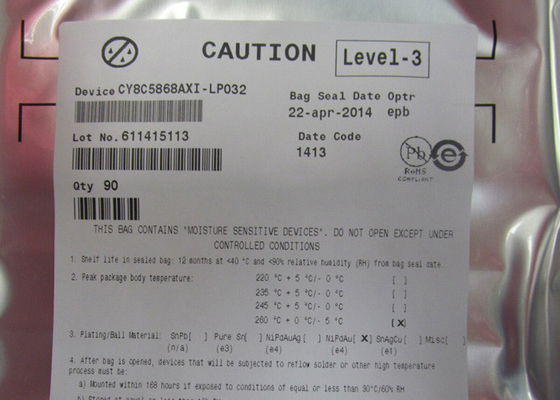 Microcontroller IC del Unico centro di 32 bit del chip CY8C5868AXI-LP032 del circuito integrato
