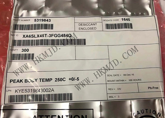 FBGA484 rendimento elevato automobilistico del chip XA6SLX45T-3FGG484Q XA6SLX45T FPGA IC