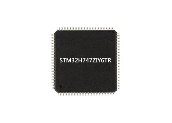 Microcontrollori MCU flash dual core con chip a circuito integrato STM32H747ZIY6TR