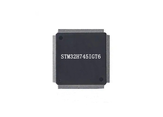 STM32H745IGT6 Doppio braccio a 32 bit Cortex-M7 Flash Microcontroller IC 176-LQFP