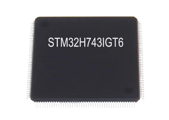 Microcontroller IC di Chip Single Core LQFP176 del circuito integrato STM32H743IGT6