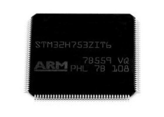 microcontroller IC LQFP144 del chip STM32H753ZIT6 del circuito integrato 480MHz