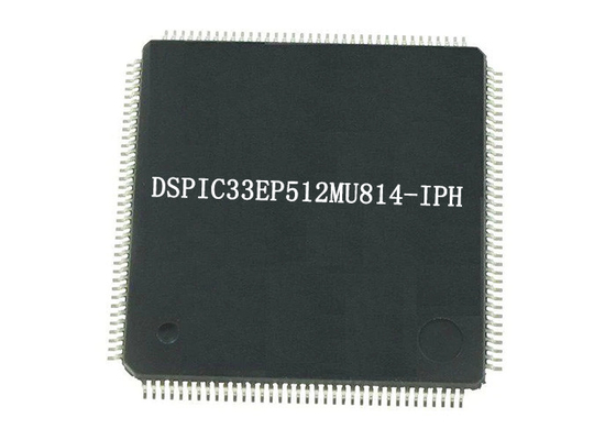 Regolatori dei microcontroller di 16 bit di DSPIC33EP512MU814-I/PH e del segnale numerico con USB ad alta velocità e l'analogo avanzato