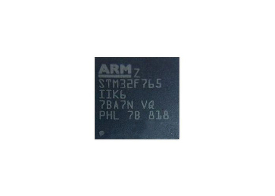 Microcontroller IC del Unico centro di 32 bit del braccio Cortex-M7 del chip STM32F765IIK6 del circuito integrato