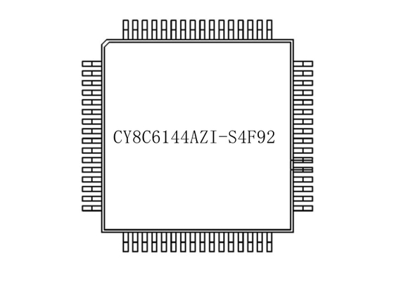 ARM Cortex del chip CY8C6144AZI-S4F92 256KB del circuito integrato 64-TQFP - microcontroller di M4F