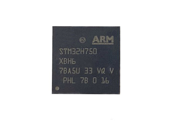 Microcontroller IC del BRACCIO Cortex-M7 di 32 bit del Unico centro di 265-TFBGA STM32H750XBH6