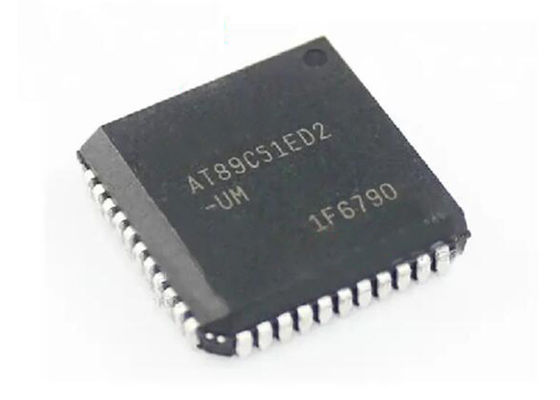 Microcontroller istantaneo IC 60MHz PLCC44 del chip AT89C51ED2-SLSUM 8Bit del circuito integrato