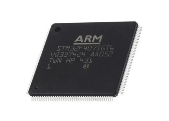 Microcontroller IC del BRACCIO Cortex-M4 di rendimento elevato MCU STM32F407IGT6 32BIT 1MB