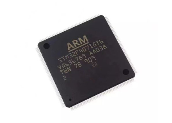 Microcontroller IC del BRACCIO Cortex-M4 di rendimento elevato MCU STM32F407IGT6 32BIT 1MB