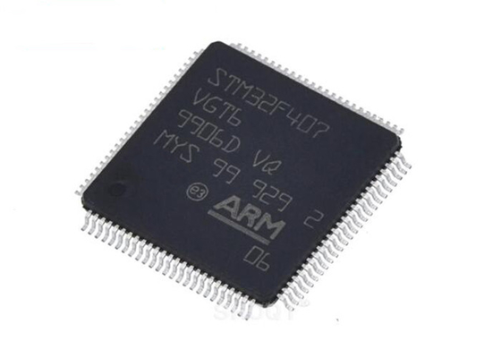Microcontroller IC STM32F407VGT6 1 MBYTE di singolo centro di memoria flash LQFP100