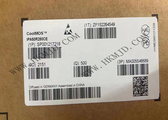 Transistor di N-Manica 500V 13A del chip IPA50R280CE del circuito integrato singoli