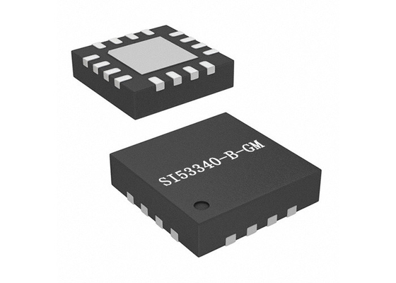 Multiplexor IC 16-VFQFN dell'amplificatore di uscita dell'orologio del chip SI53340-B-GM 1.25GHz di IC