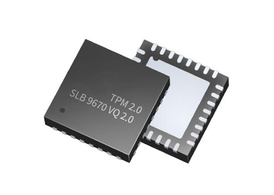 Supporto elettronico della superficie del modulo VQFN32 dei circuiti integrati SLB9670VQ2.0 TPM
