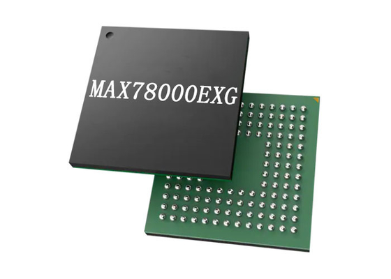 microcontroller dual core IC 81-LFBGA di 32 bit 100MHz 512KB IoT Chip MAX 78000EXG