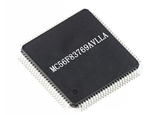 Microcontroller IC dei componenti elettronici MC56F83769AVLLA 100MHz LQFP100 del circuito integrato