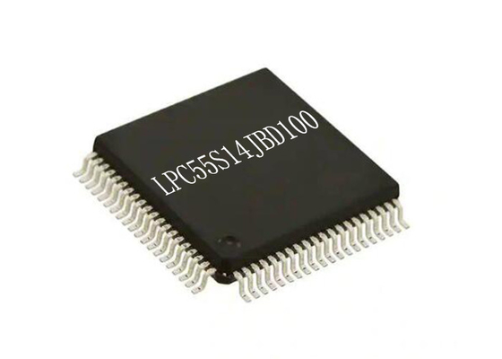 Microcontrollore MCU LPC55S14JBD100 150MHz ARM Cortex M33 HLQFP100 IC Chip