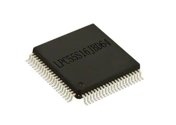 Chip 150MHz di IC HTQFP64 IC dei microcontroller del chip LPC55S16JBD64 del circuito integrato