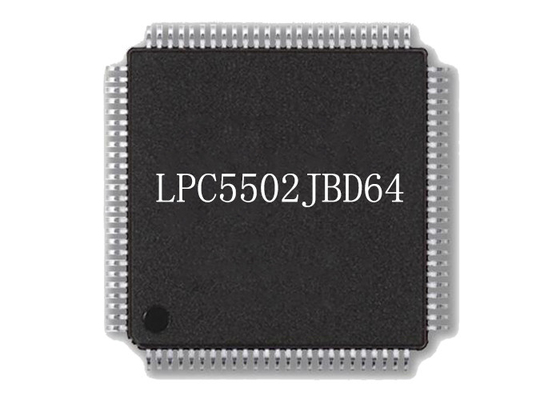 Supporto di superficie del chip HTQFP64 del microcontroller del chip LPC5502JBD64 96MHz del circuito integrato