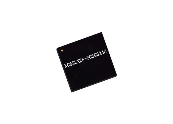Gate array programmabile integrato 1080 megahertz 324-LFBGA del campo di IC XC6SLX25-3CSG324C