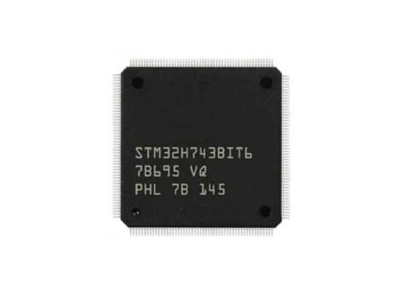 Centro 480MHz STM32H7 MCU del bit di IC 32 del microcontroller STM32H743BIT6 il singolo