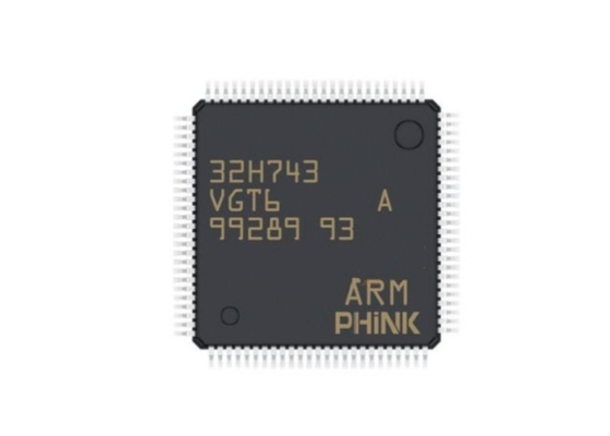 Singolo 1MB DI RAM istantaneo della corteccia M7 MCU del braccio del bit MCU STM32H743VGT6 del centro 32