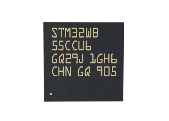 STM32WB55CCU6 32 megahertz 256 microcontroller MCU del cuscinetto esposto dei kbyte 48-UFQFN