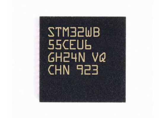 microcontroller MCU 48UFQFN 32Bit senza fili Multiprotocol MCU di 2Mbps STM32WB55CEU6