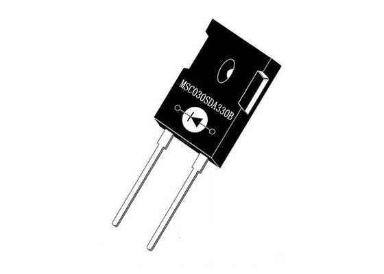 Singolo chip TO-247-2 sic Schottky del circuito integrato dello SBD SIC dei diodi MSC030SDA330B 30A sic
