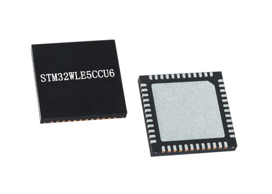 STM32WLE5CCU6 256 supporto di superficie istantaneo di IC 48-UFQFN del ricetrasmettitore dei kbyte rf