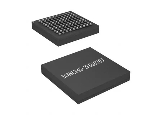Chip Integrated Circuit XC6SLX45-2FGG676I ha incluso il gate array programmabile IC del campo