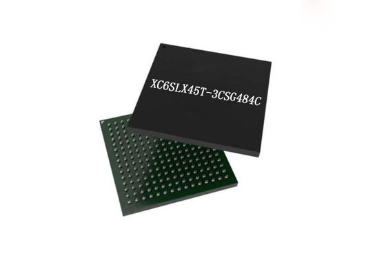 Rendimento elevato programmabile 484-FBGA di gate array XC6SLX45T-3CSG484C del campo