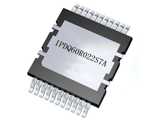 Transistor di N-Manica 600V 24A 416W del chip IPDQ60R022S7A del circuito integrato