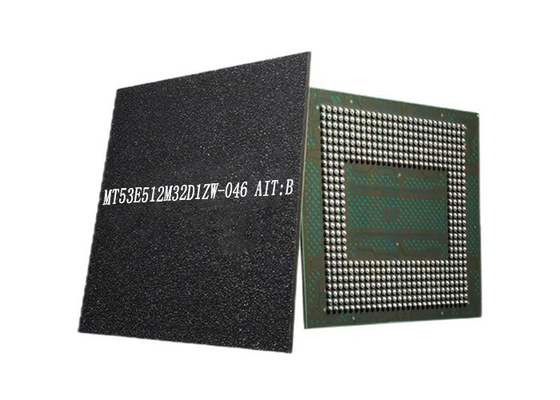 Chip IC di memoria MT53E512M32D1ZW-046 AIT:B 200-TFBGA Surface Mount