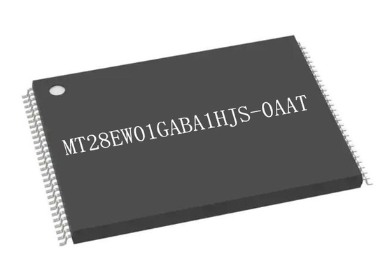 Chip MT28EW01GABA1HJS-0AAT del circuito integrato NÉ parallelo del chip di memoria 56TSOP 1Gbit