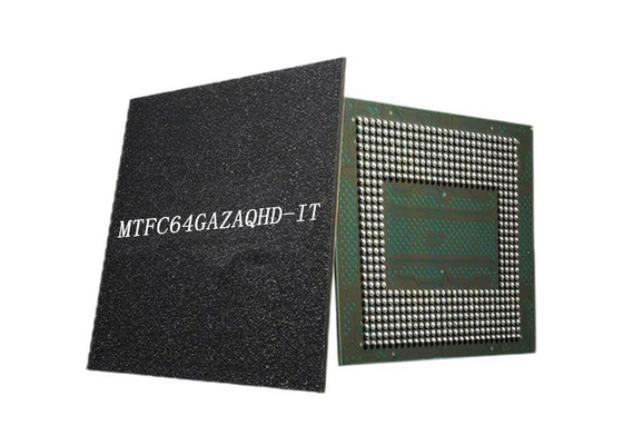 Memoria IC del chip MTFC64GAZAQHD-IT 512Gbit 200MHz 153-VFBGA del circuito integrato